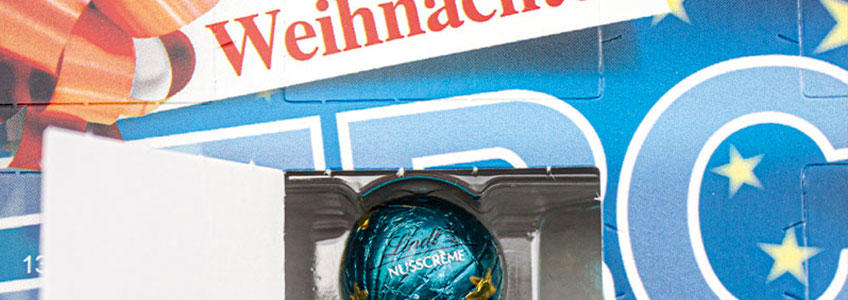 Adventskalender mit Logo bedrucken