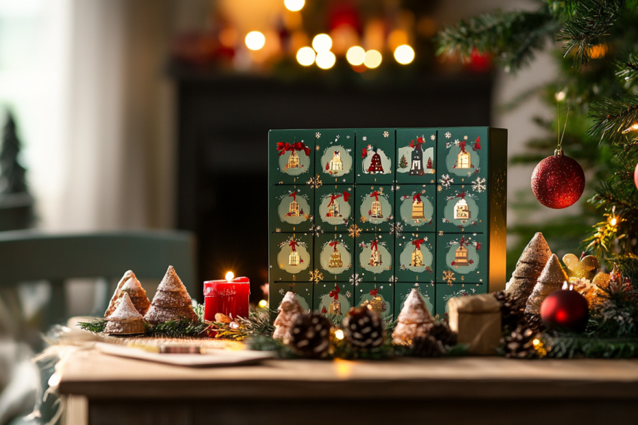 bedruckter adventskalender mit logo